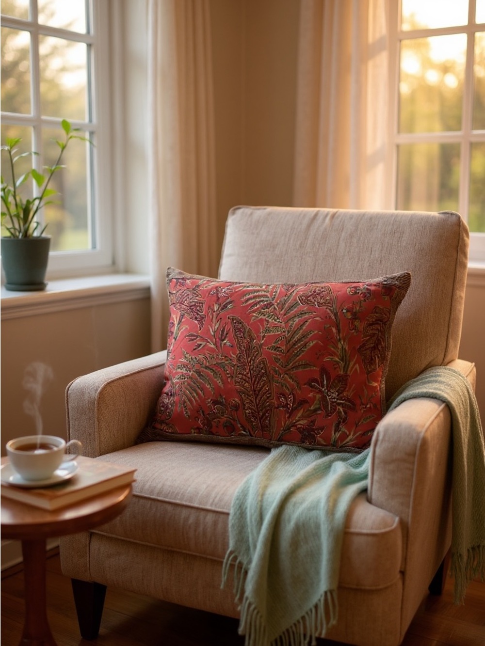 Custom Accent Pillow  24.5” X 17”
